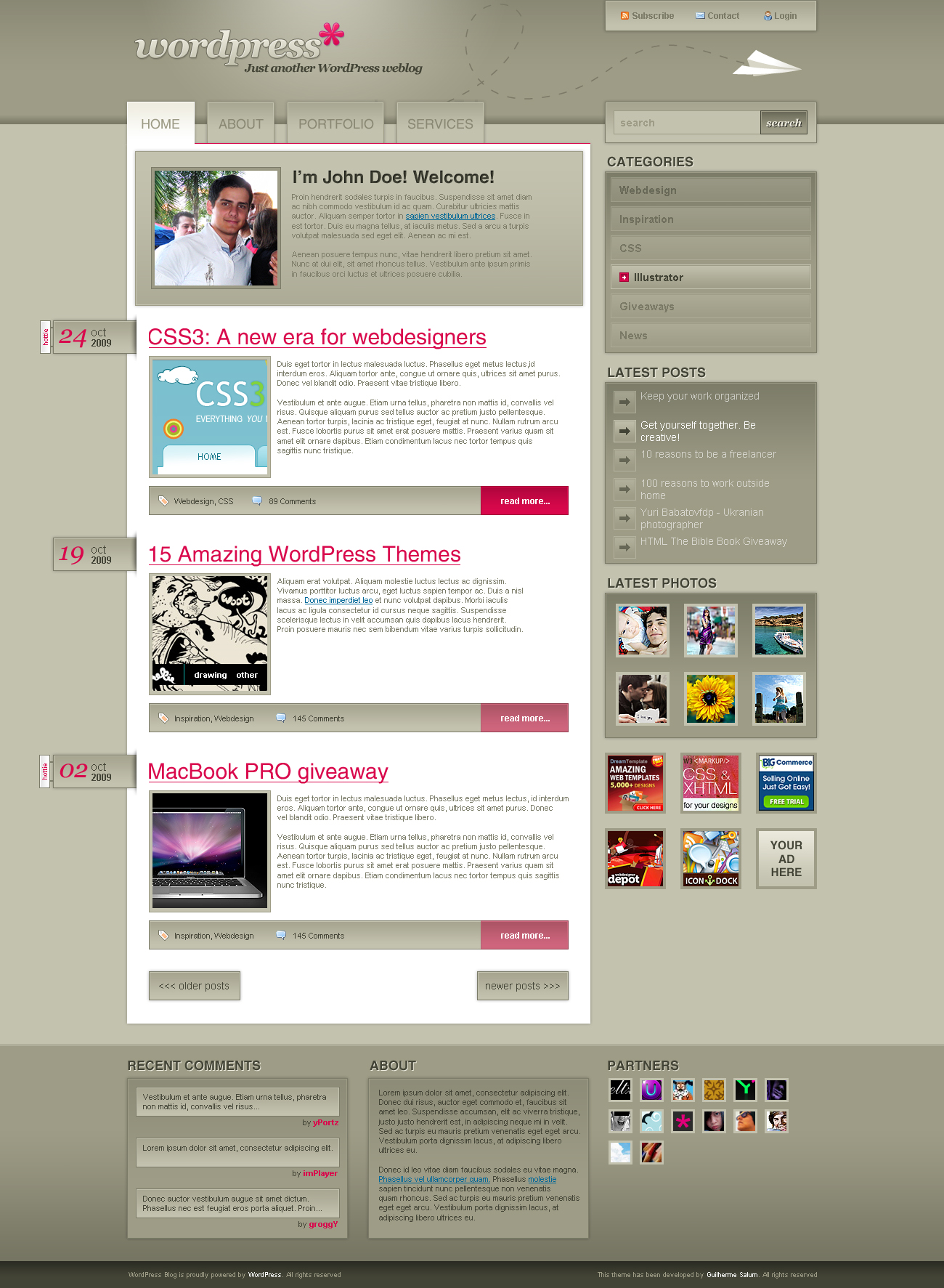 Wordpress Theme