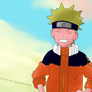 naruto's smile.: colored.