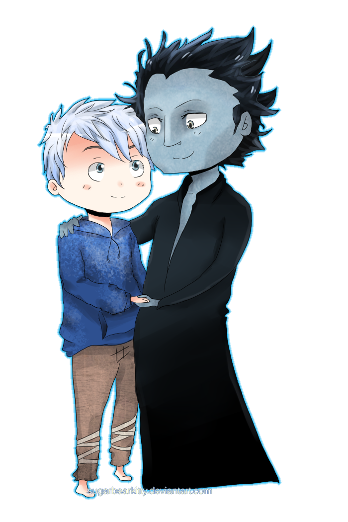 Jack and Pitch chibis