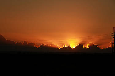 amanece en la ruta