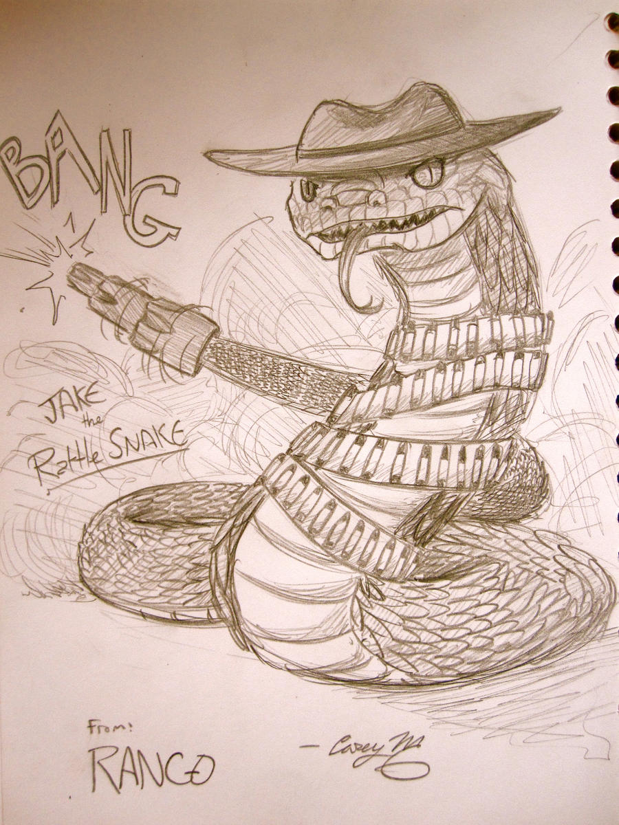 Jake The Snake Rango Jake from RANGO by arystar on DeviantArt