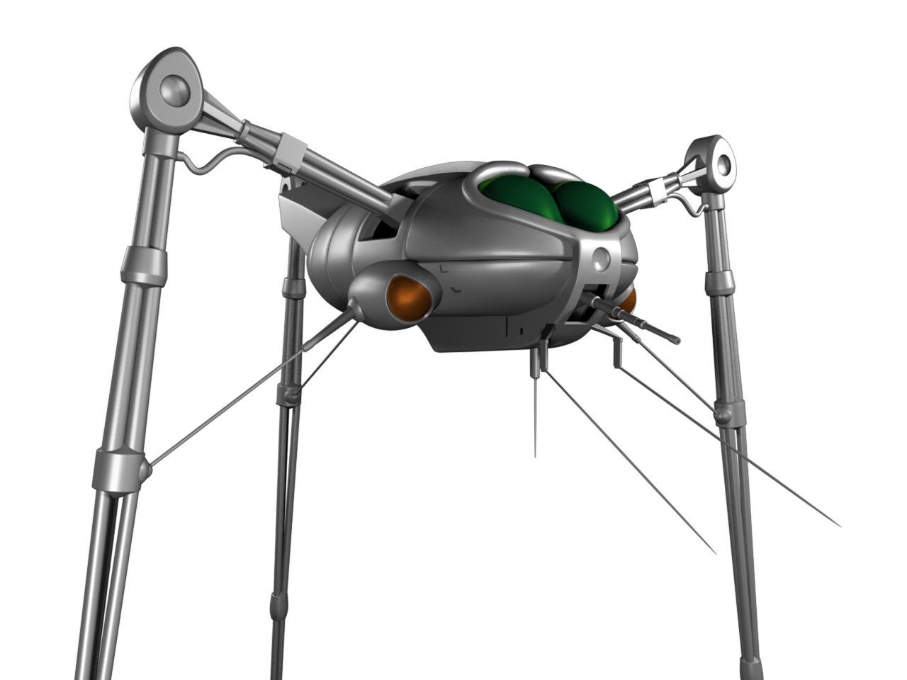 Fighting Machine v2 Close up by bioscythe2 on DeviantArt