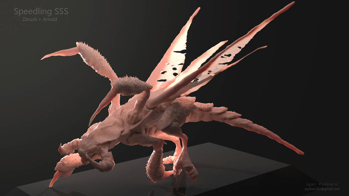 Speedling SSS render by Iggy-design on DeviantArt