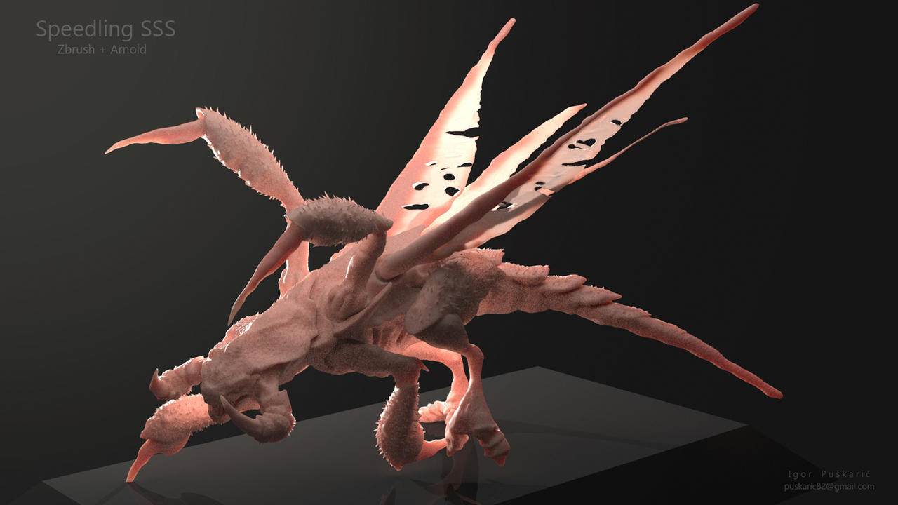 Ed Speedling Speedling SSS render by Iggy-design on DeviantArt