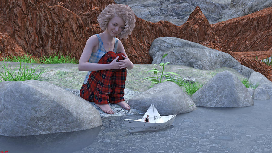 Paper Boat by DrCreep on DeviantArt