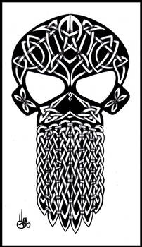 Celtic skull