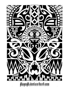 Lower arm tribal 1