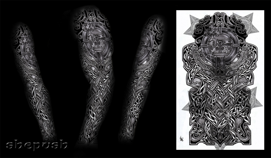 John Celtic Sleeve By Shepush On Deviantart John Celtic Sleeve By Shepush On Deviantart