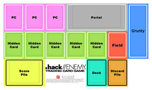 .hack//ENEMY Play Mat