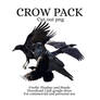 [ FREE ] CROW PACK CUT OUT PNG ( 4 PNG )