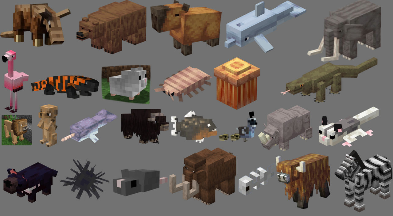 Atmal Minecraft Minecraft animal abcs by elisorensen292 on DeviantArt