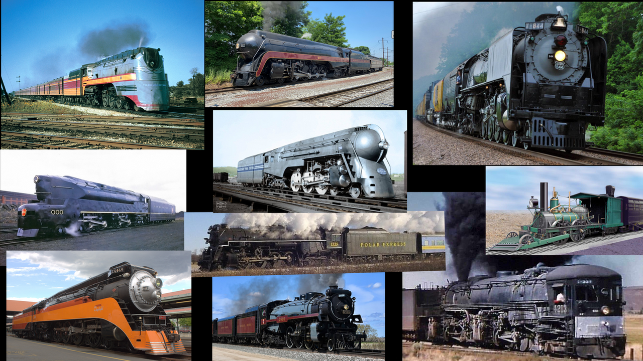 All my favorite steam trains by elisorensen292 on DeviantArt