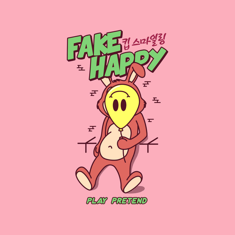 Fake Happy by adiasarahma on DeviantArt