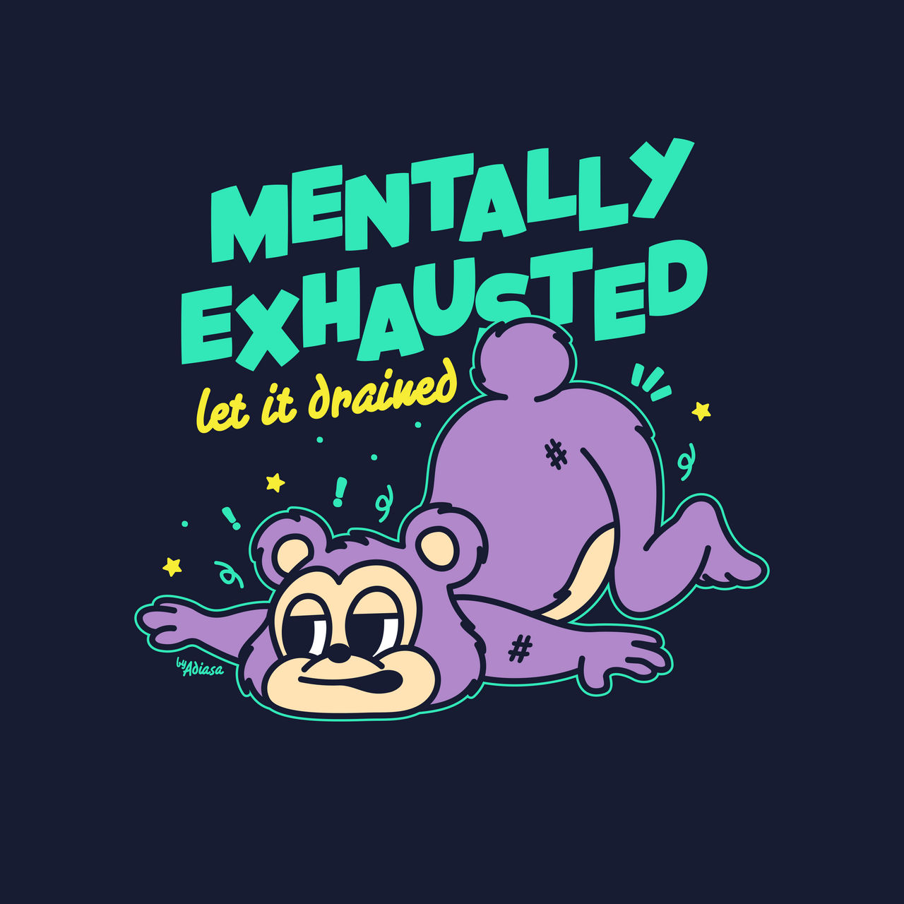 Mentally Exhausted by adiasarahma on DeviantArt