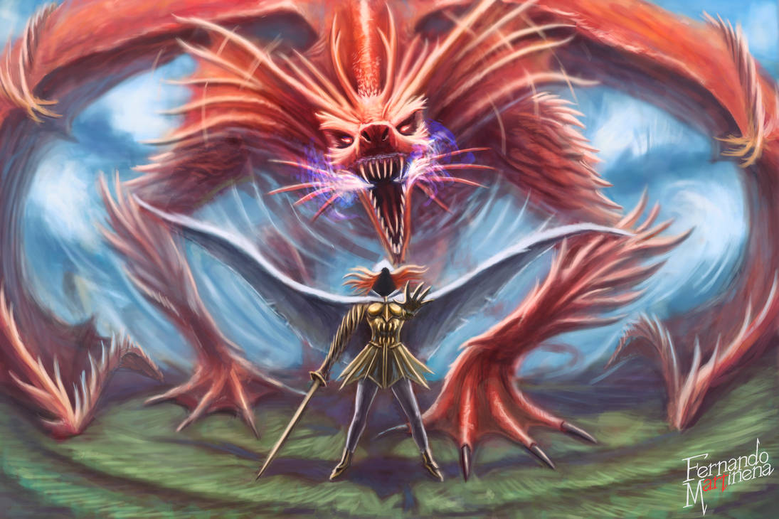 Dragon Rakis Red Dragon: Drakarys by FernandoMartinena on DeviantArt