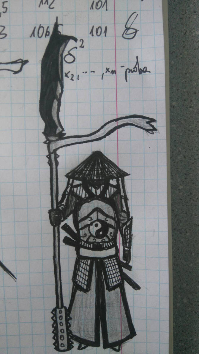 Math Samurai by BigRedGuyFromHell on DeviantArt