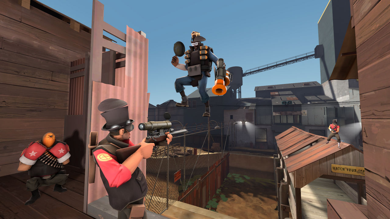 2fort View The flying demo of 2fort by haikealmy on DeviantArt