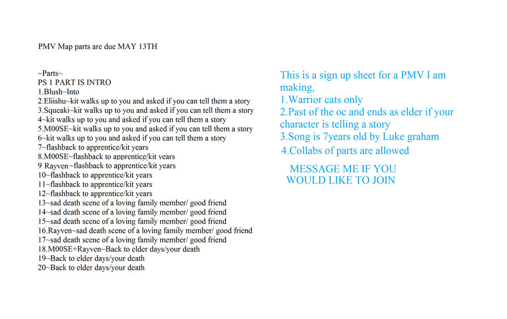 Rules For Pmv by Rayray122601 on DeviantArt