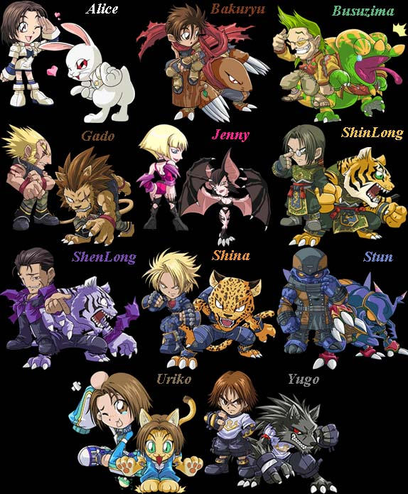 Blood Riot Character bloody-roar character by darkmagician1994 on DeviantArt