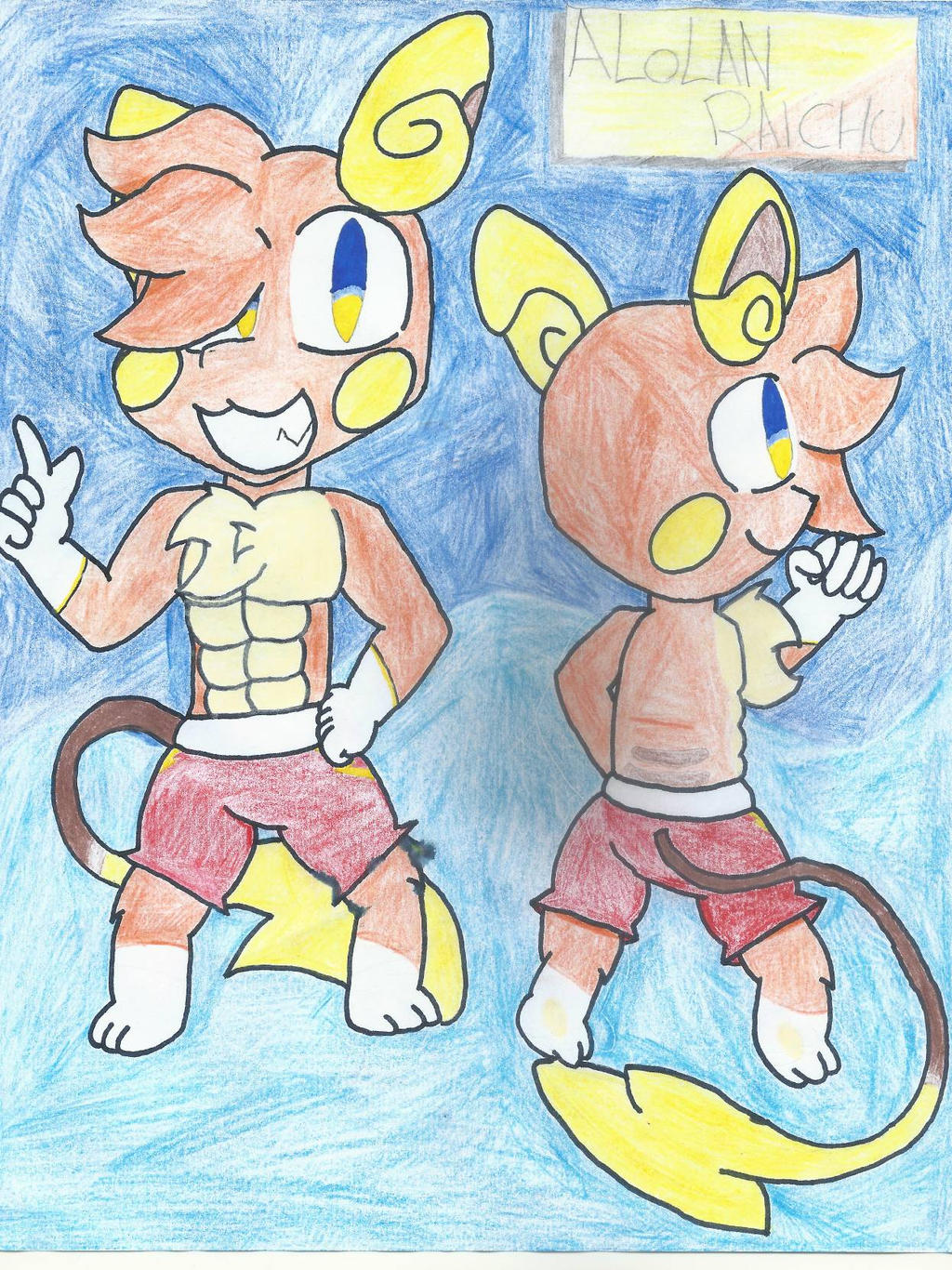 Alolan Raichu Reference Sheet By Ninten111 On DeviantArt
