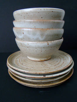 Set of Plates and Bowls