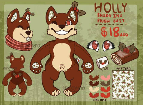 Holly Plush Suit Adopt OPEN