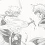 Gintoki vs. Oboro