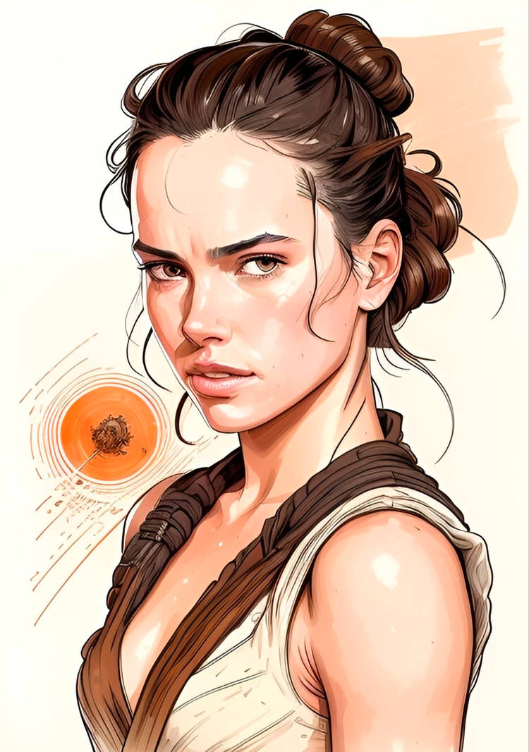 Rey by cyberzombee on DeviantArt