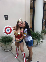 Wonder Woman and best friend!