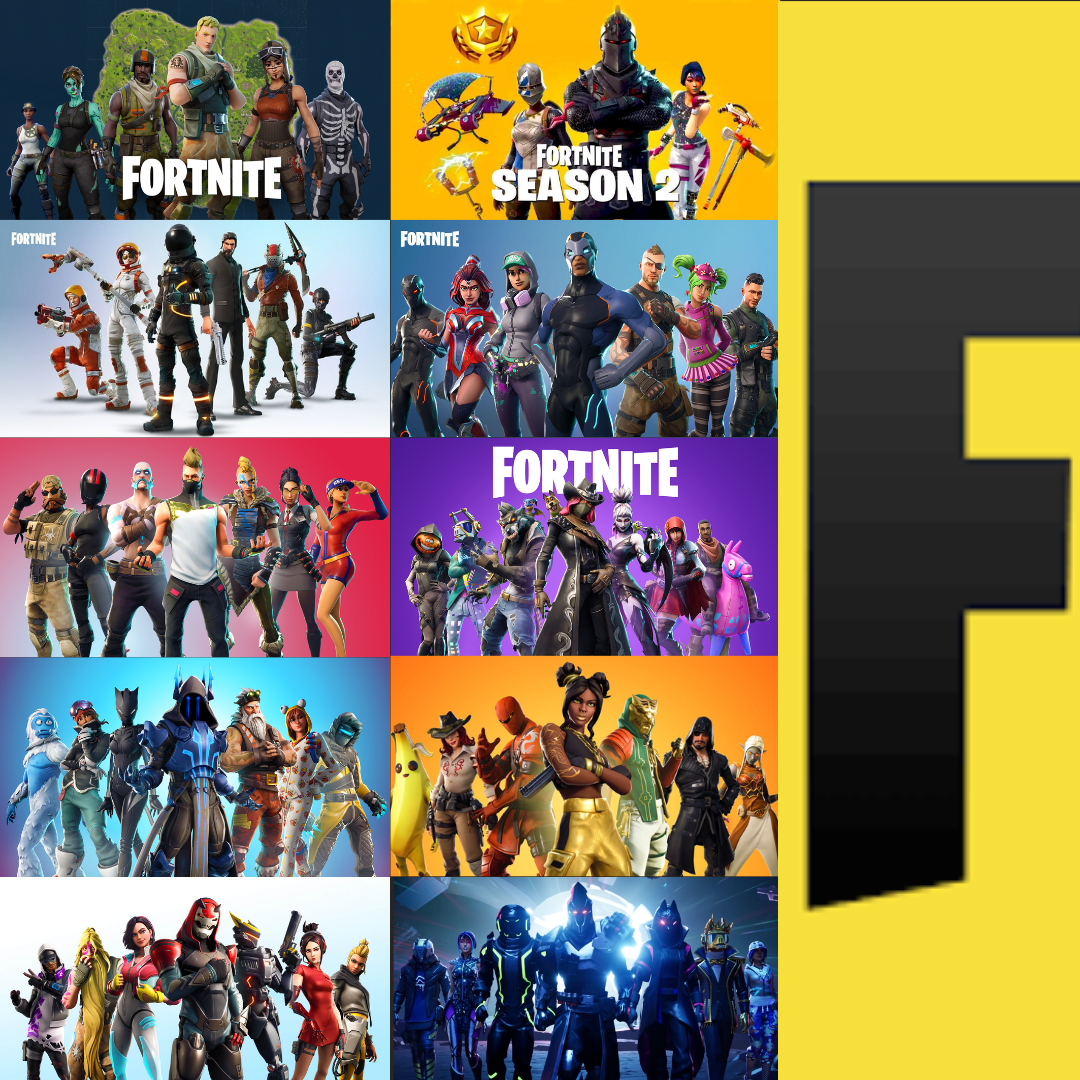 Chapter One Season One fortnite chapter 1 all seasons battle pass by springbunnie69 on DeviantArt