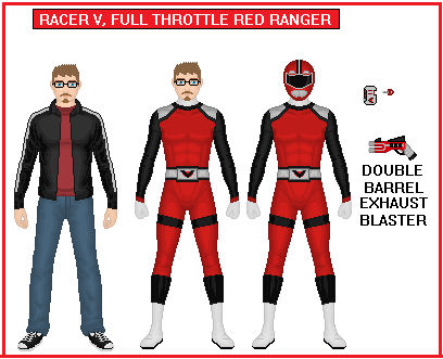 Full Throttle Red Ranger by scifyextremist on DeviantArt