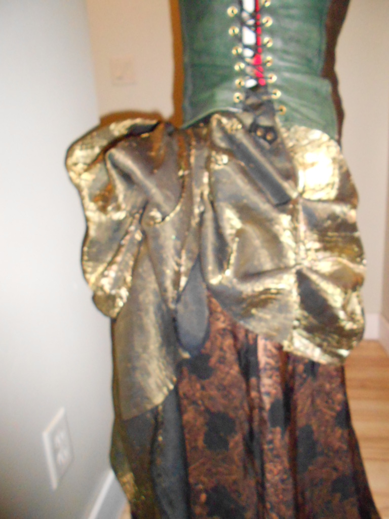 Steam Punk Gown Bustle