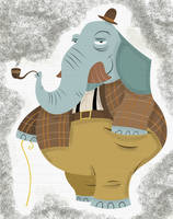 Mustache Elephant