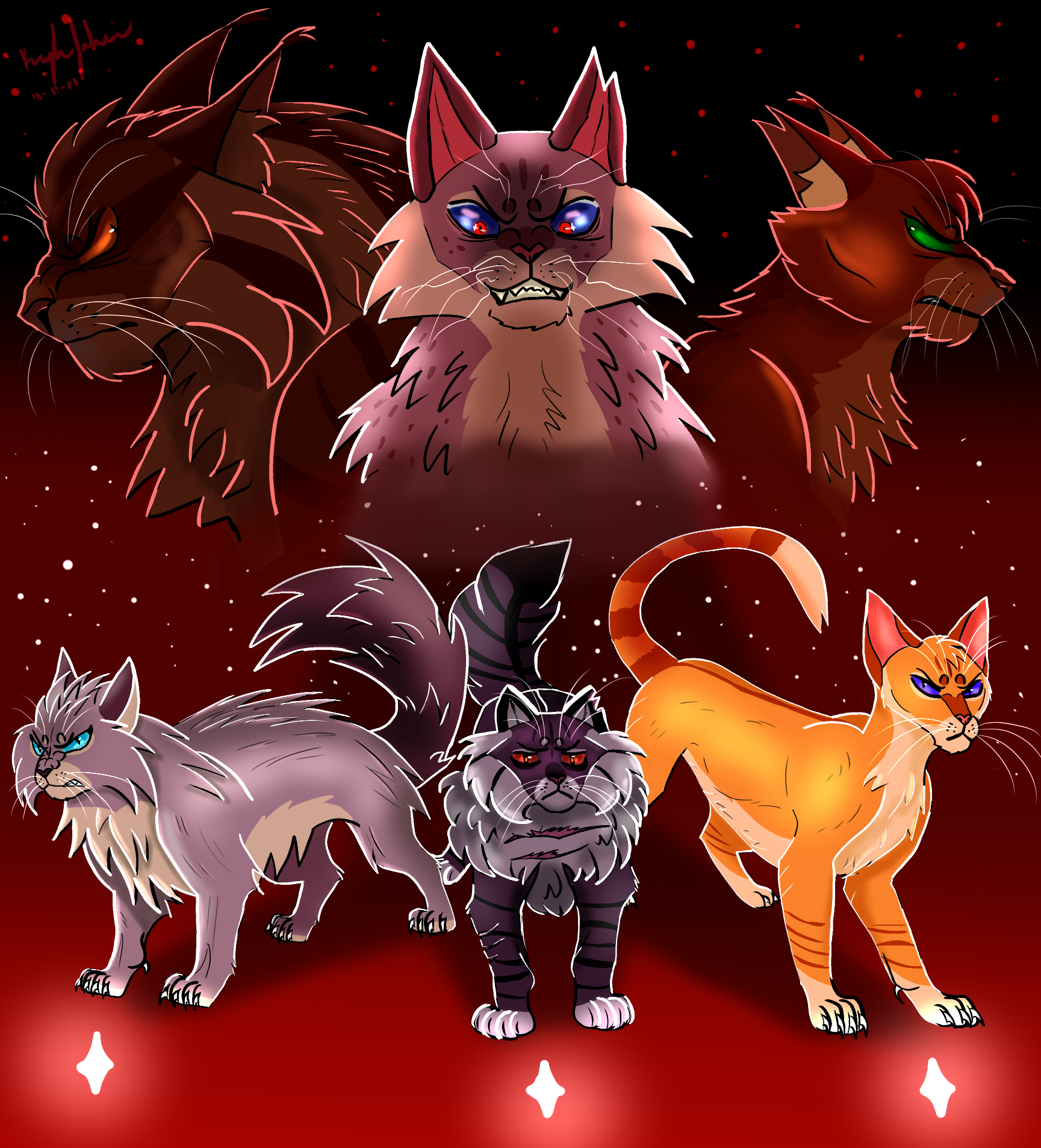 Warrior cats in among us (broken code reference) by TheWOFAndWCGuy on  DeviantArt