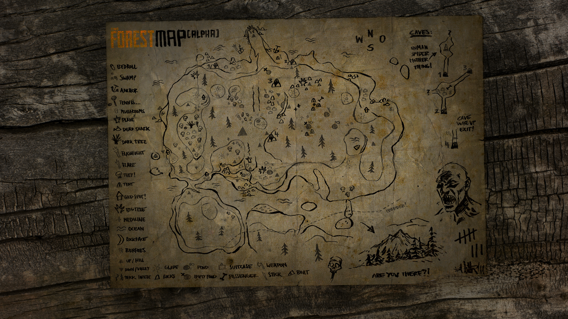 The Forest Map Wallpaper 1 By Manbearpagan On Deviantart The Forest Map Wallpaper 1 By Manbearpagan On Deviantart