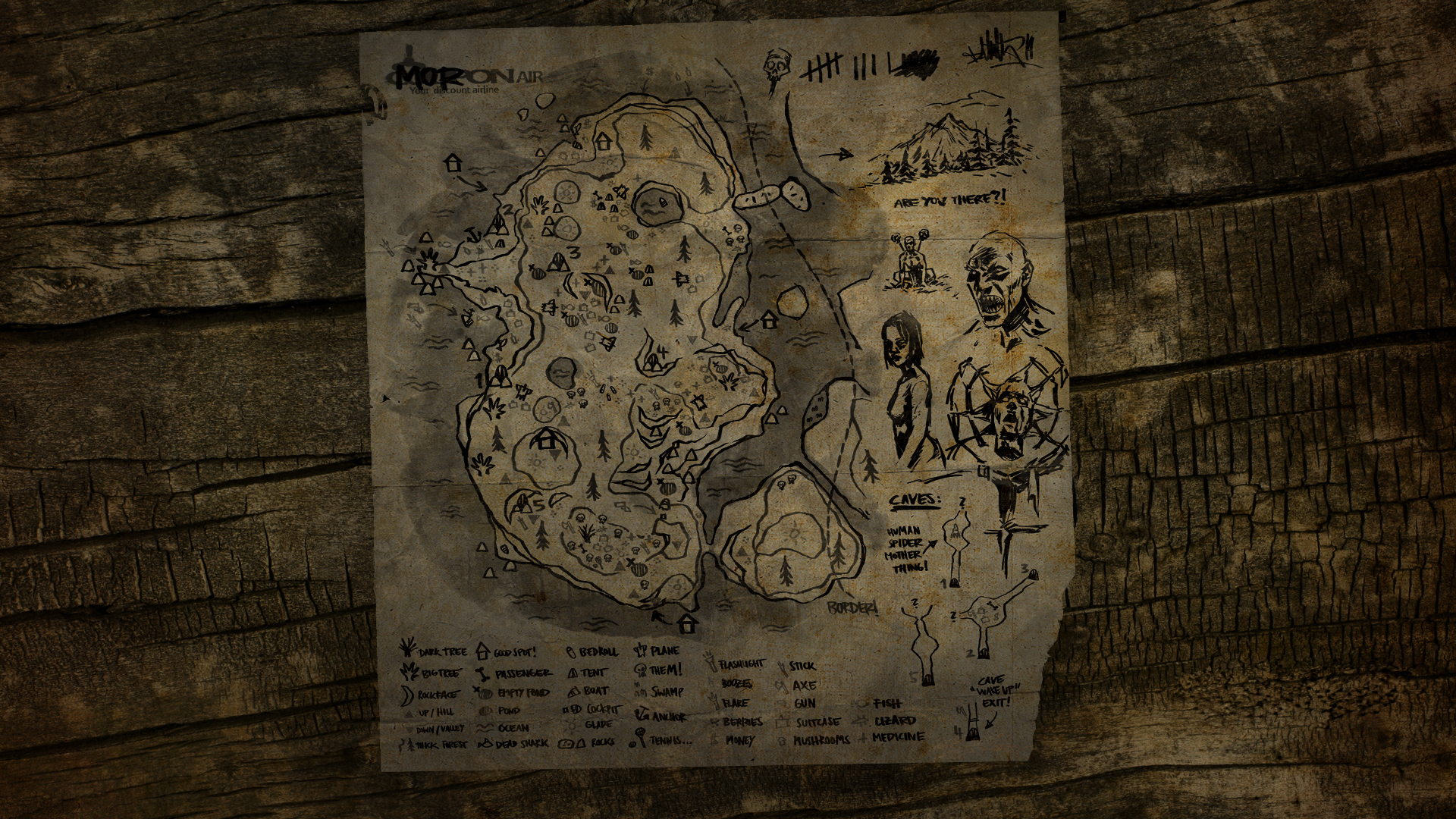 The Forest Map Wallpaper 3 By Manbearpagan On Deviantart The Forest Map Wallpaper 3 By Manbearpagan On Deviantart