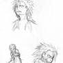 Grimmjow sketches