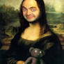 Mr Bean Mona Lisa