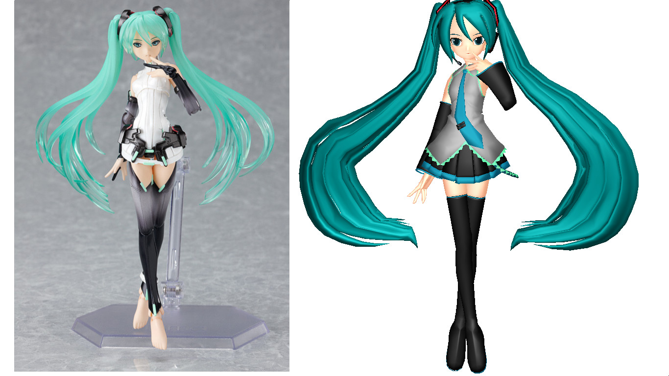 Miku Figma pose DL 5