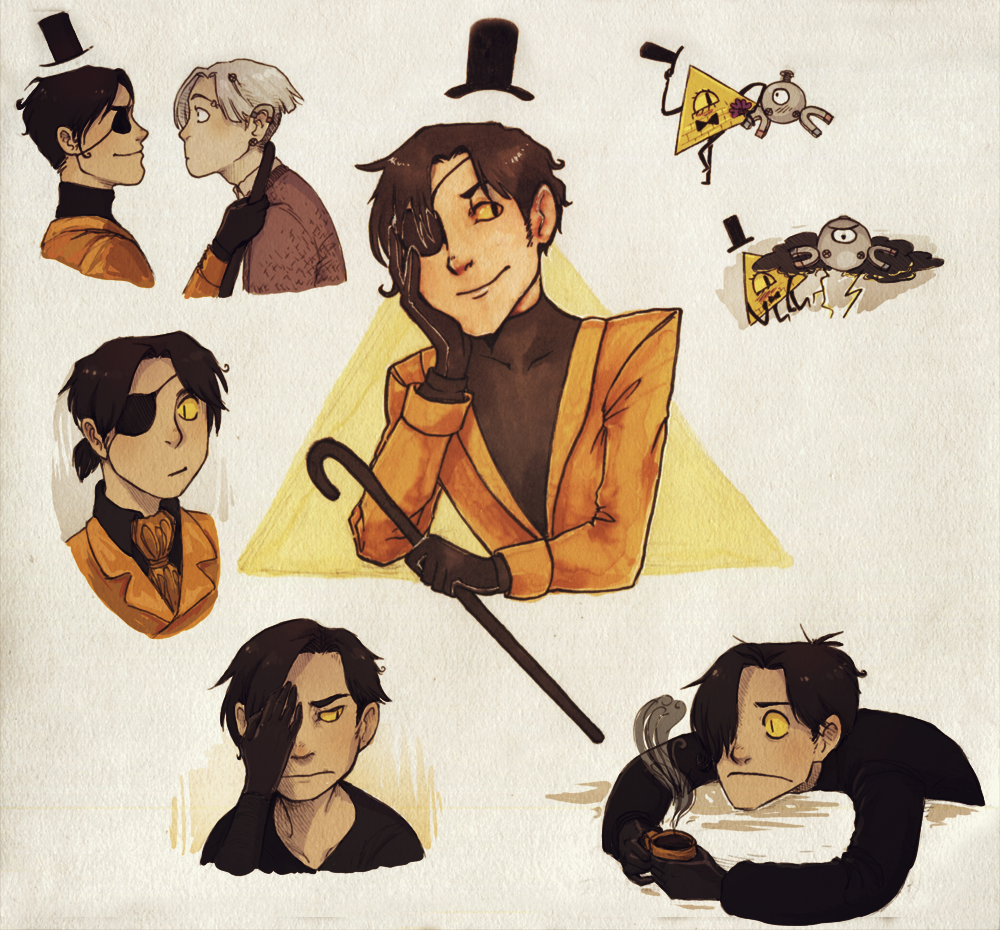 Bill Cipher Sketches by persian-pirate on DeviantArt
