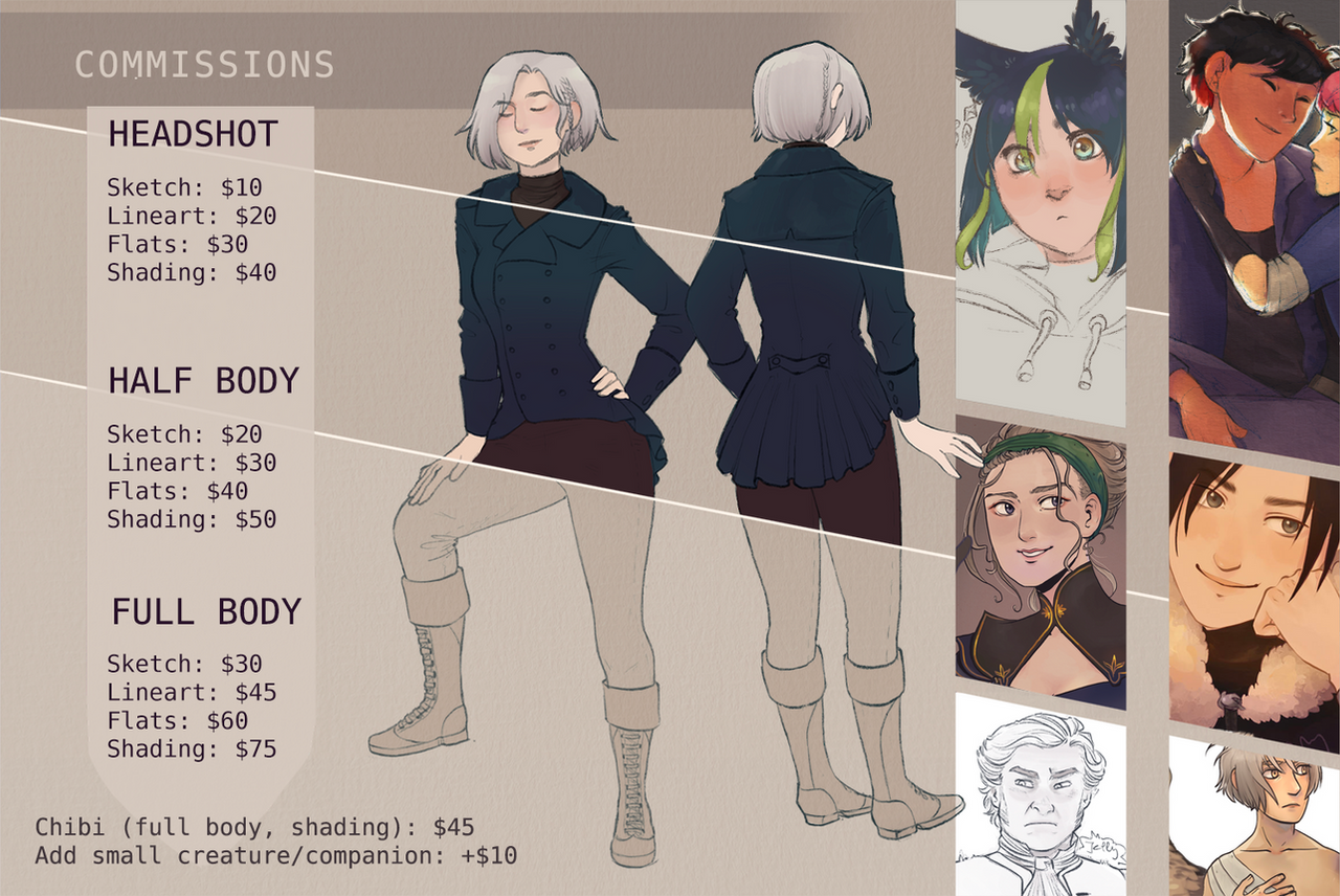 Commission Price List (2024) - INVALID!