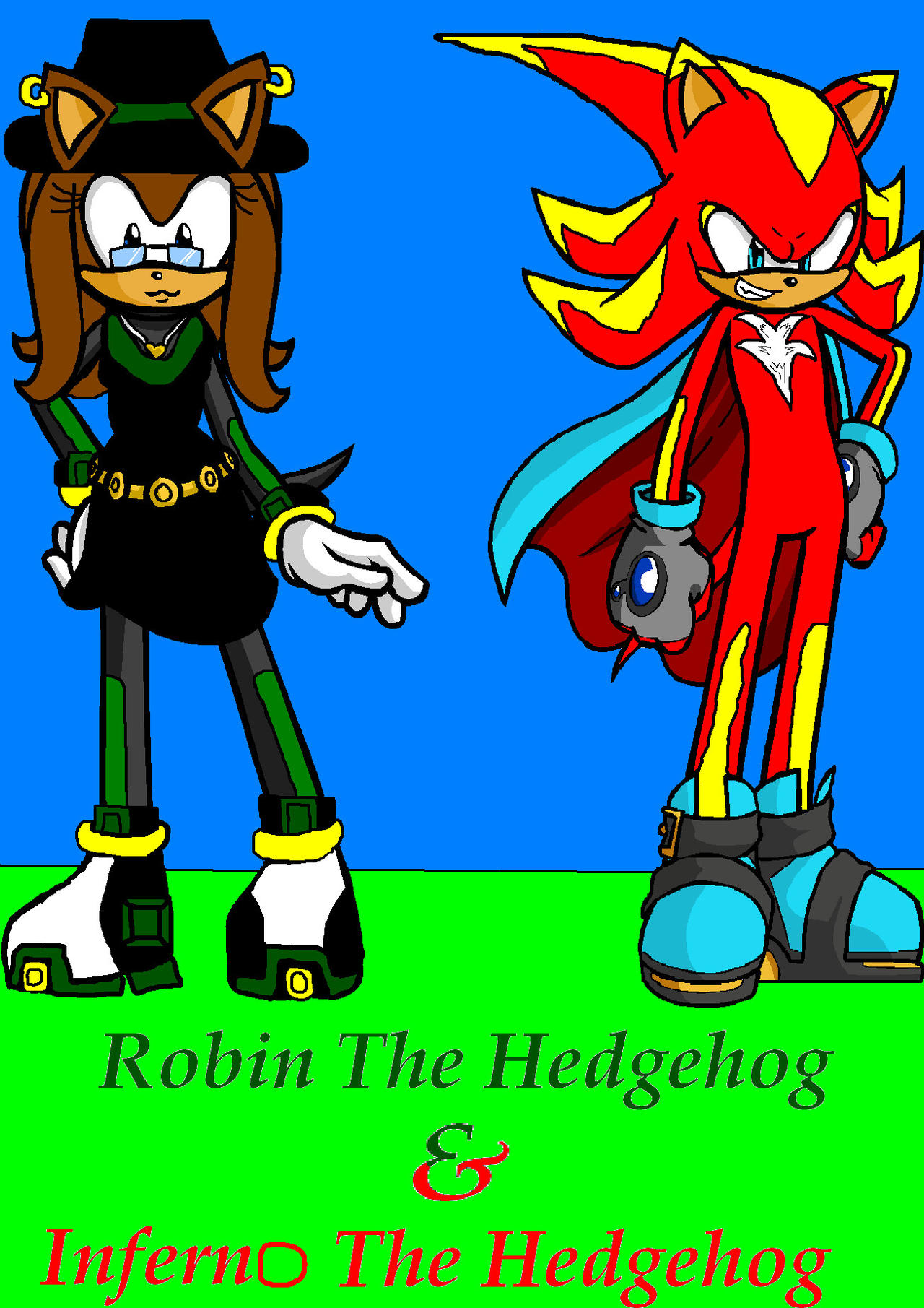 rob and inferno by RobinAndInfernoFan on DeviantArt