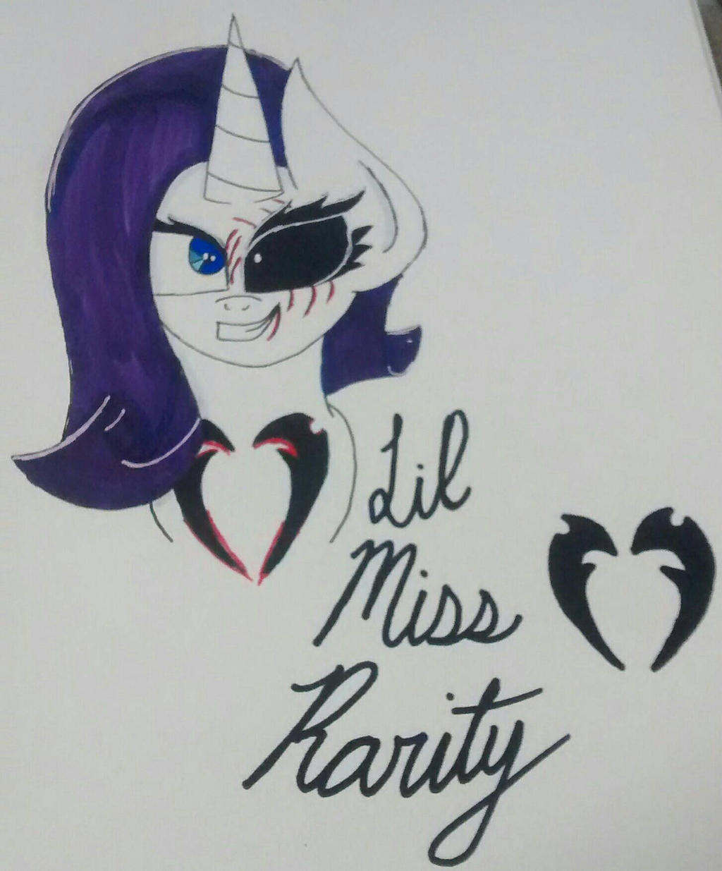 Miss Rafit Lil Miss Rarity by tardisaurus on DeviantArt