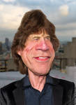 caricature Mick Jagger by dnunciate