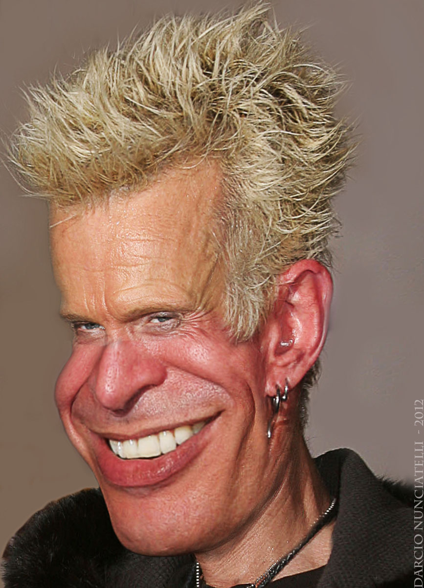 Caricature Billy Idol