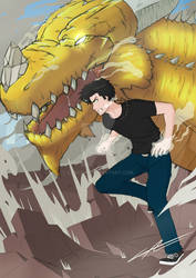Jhon angry Dragon