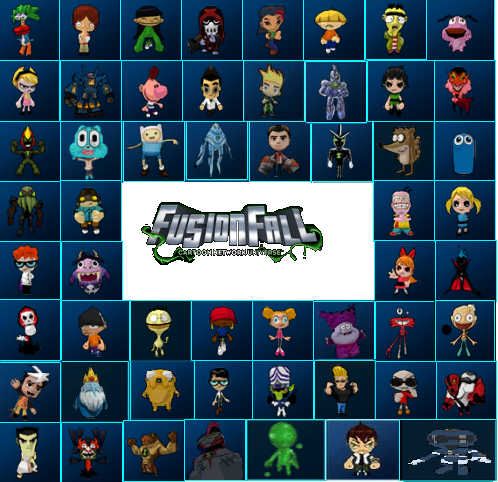 Fusionfall Icon Fusionfall Nano Sheet by UltimateAgreggor55 on DeviantArt