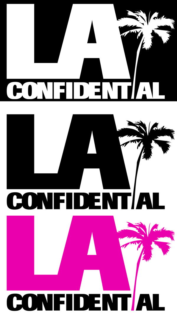 LA Confidential Logo Sampler 1