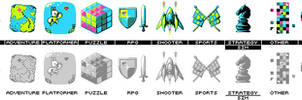 Game Jolt Game Category Icons