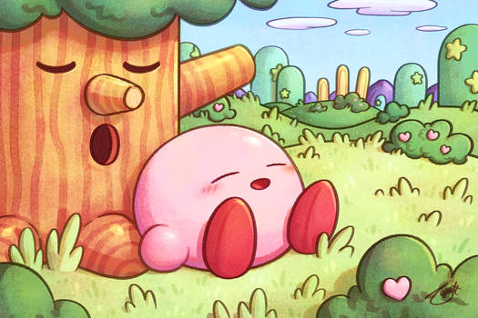 Kirby and Whispy